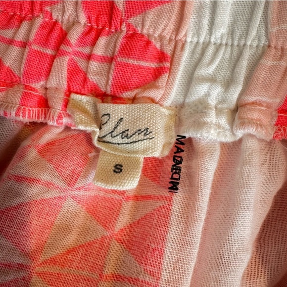 Elan Babydoll Neon Pink Cotton Mini Dress Size S - Picture 6 of 9